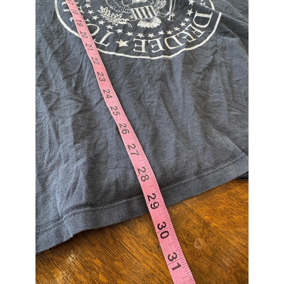 VTG Ramones Shirt Womens 3X Plus Black V Neck Band Graphic Punk Rock Tee T-Shirt - Picture 5 of 6